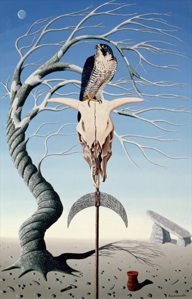 Detail of The Neolithic Totem by Peter Szumowski