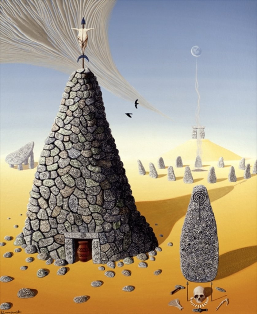 Detail of The Death of a Chief by Peter Szumowski