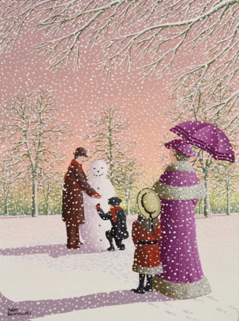 Detail of The Snowman by Peter Szumowski