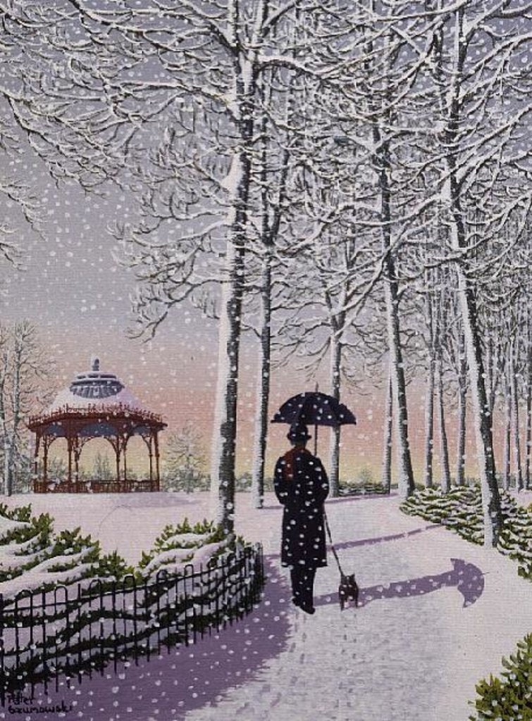 Detail of Solitary Stroll by Peter Szumowski