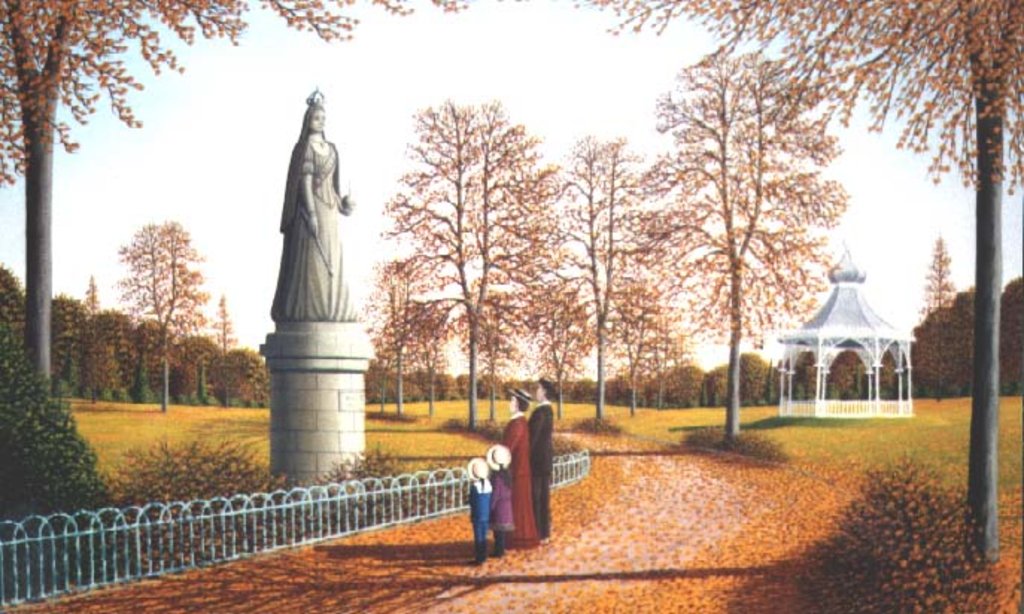 Detail of The Golden Years, 1996 by Peter Szumowski