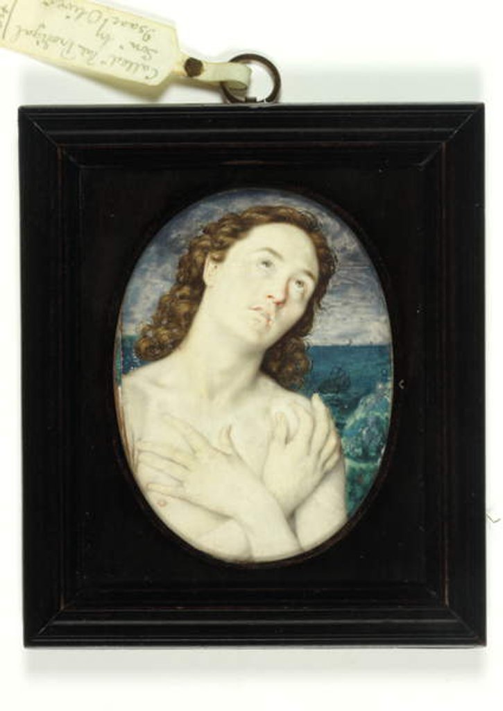 Detail of The Prodigal Son by Isaac Oliver