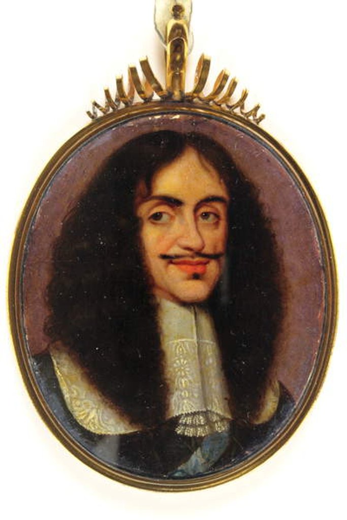 Detail of Charles II by English School