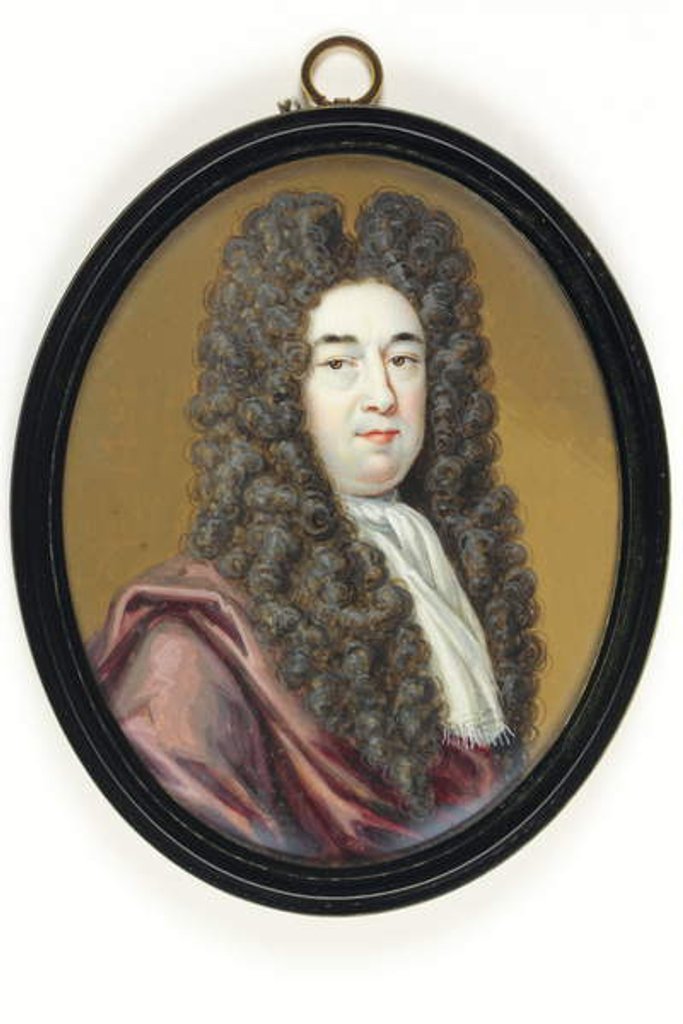 Detail of Edmund Dummer, Civil Engineer, Surveyor Of The Navy by Bernard III Lens