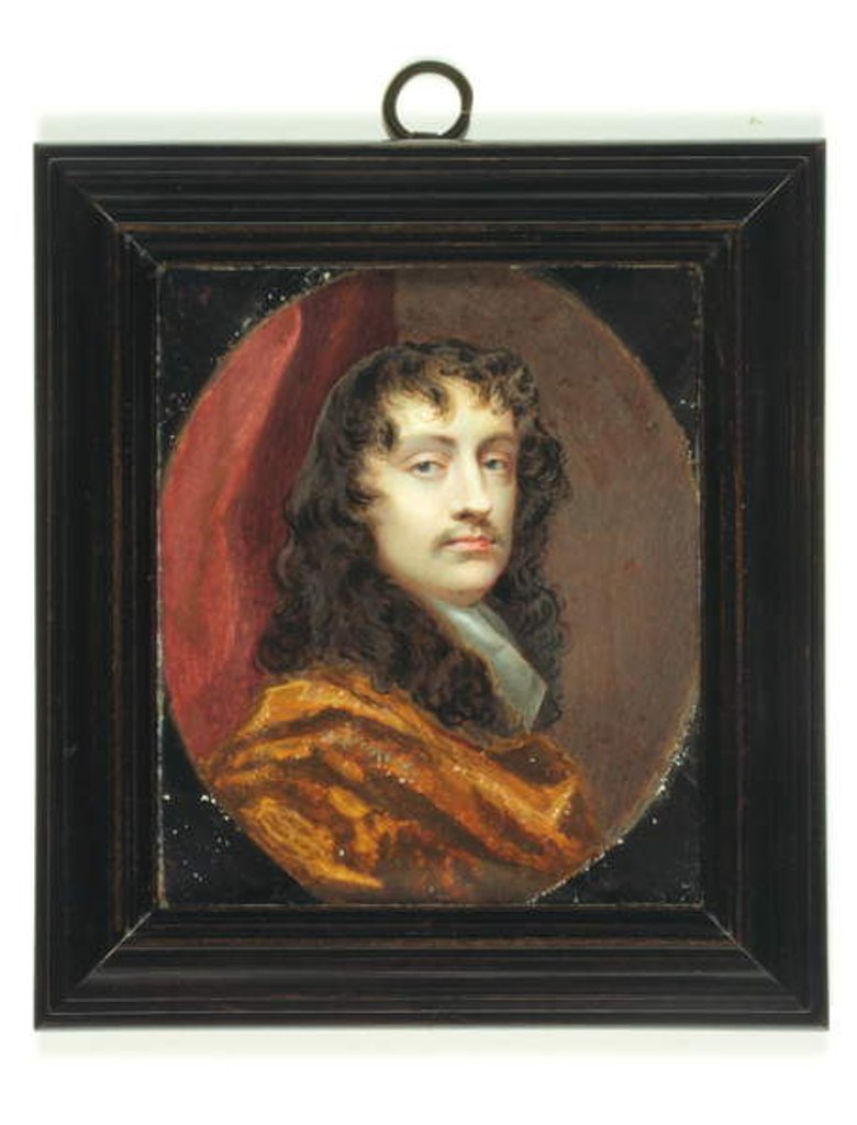 Detail of Sir Peter Lely by Charles Beale