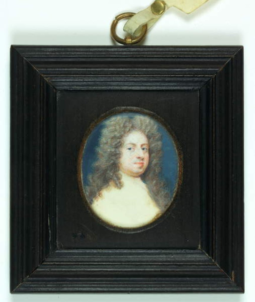 Detail of Sir Godfrey Kneller by Susan Penelope Gibson