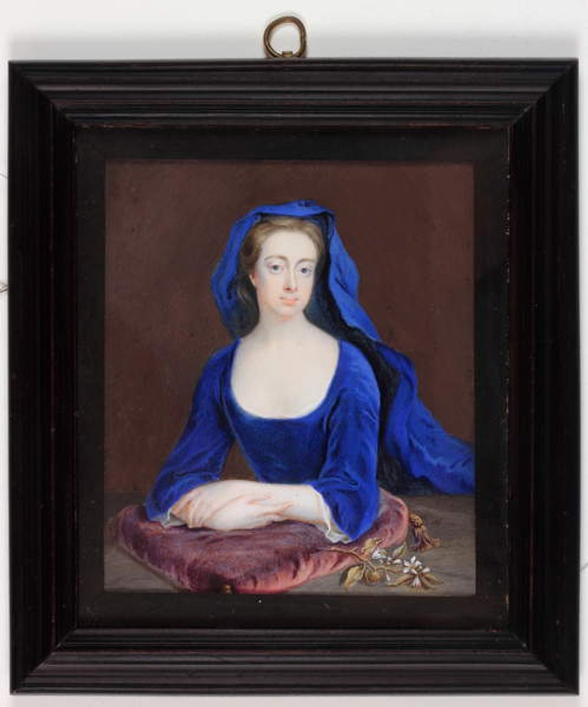 Detail of Lady Henrietta Cavendish Holles Harley by Christian Richter