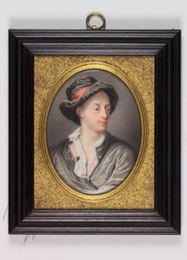 Detail of Matthew Prior, 1713 by Alexander Souville