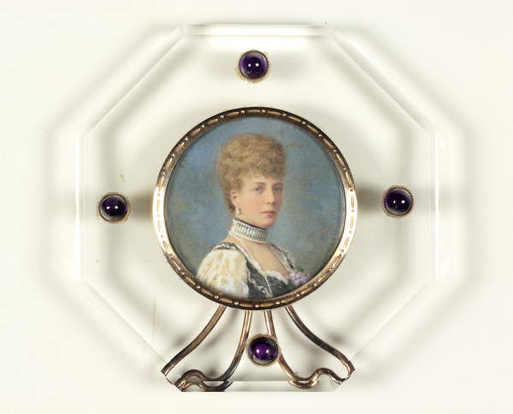 Detail of Queen Alexandra when Princess of Wales by English School
