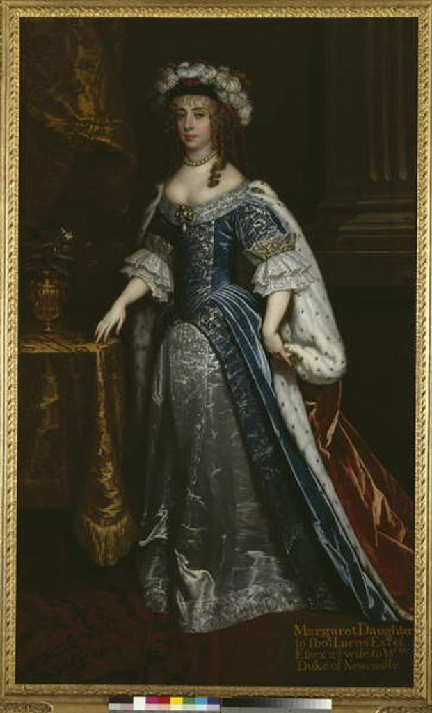 Detail of Margaret Lucas, Duchess of Newcastle, c.1665 by Peter Lely