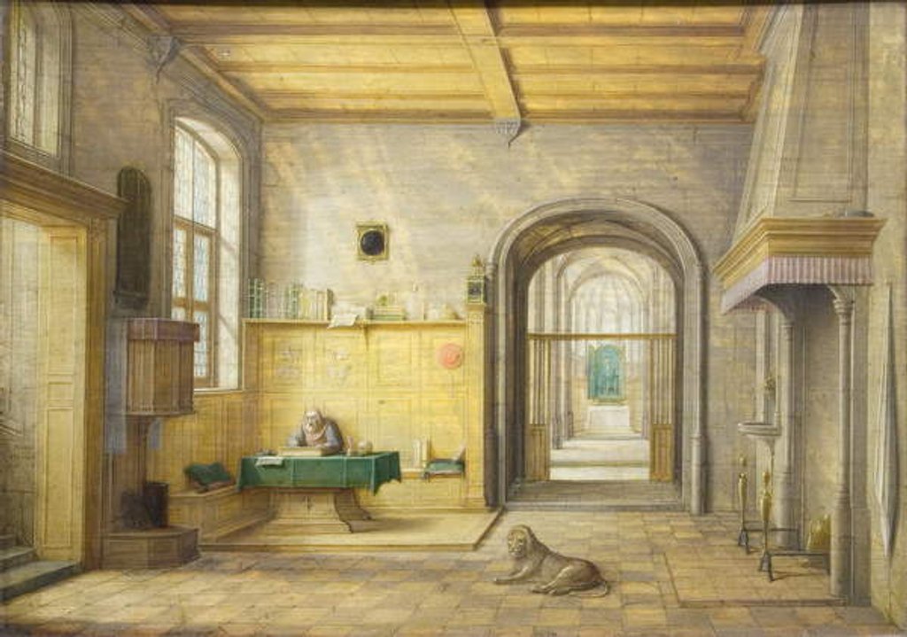 Detail of St Jerome In His Study, 1624 by Hendrik van Steenwyck