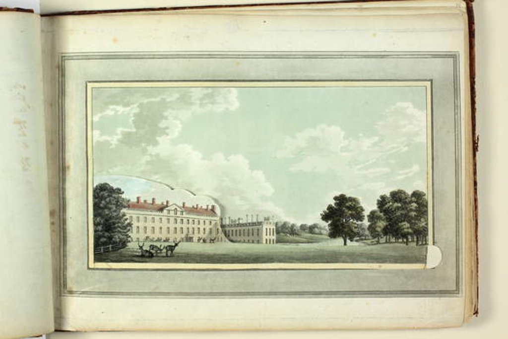 Detail of Red Book: Welbeck, 1790 by Humphry Repton