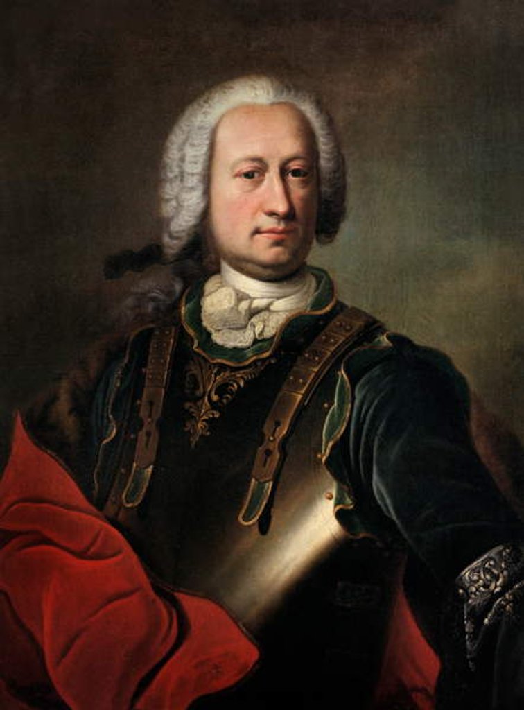 Detail of Jean Baptiste de Sade by Jean-Marc Nattier