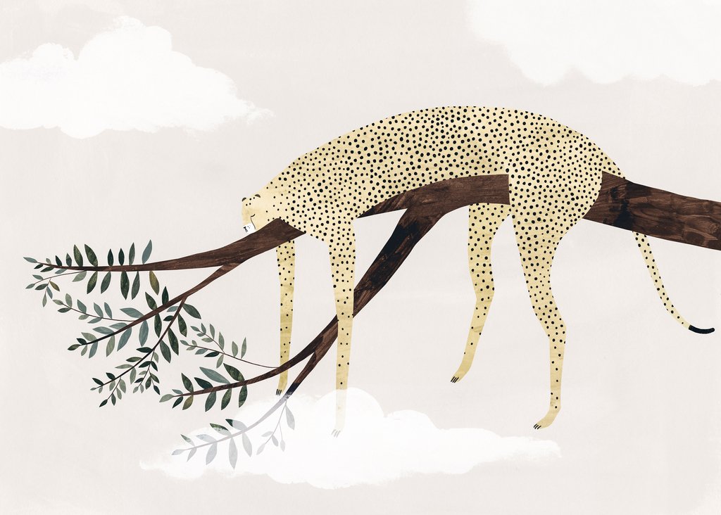 Detail of Sweet dreams, 2018 by Léa Le Pivert