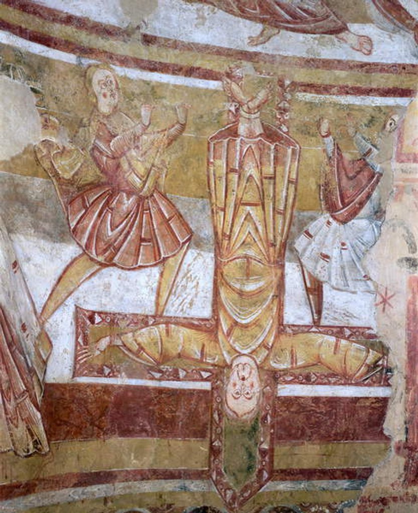 Detail of The Crucifixion of St Peter by French School