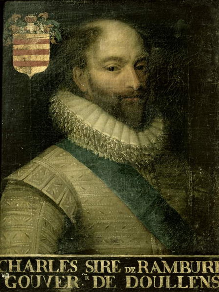 Detail of Charles of Rambures by French School