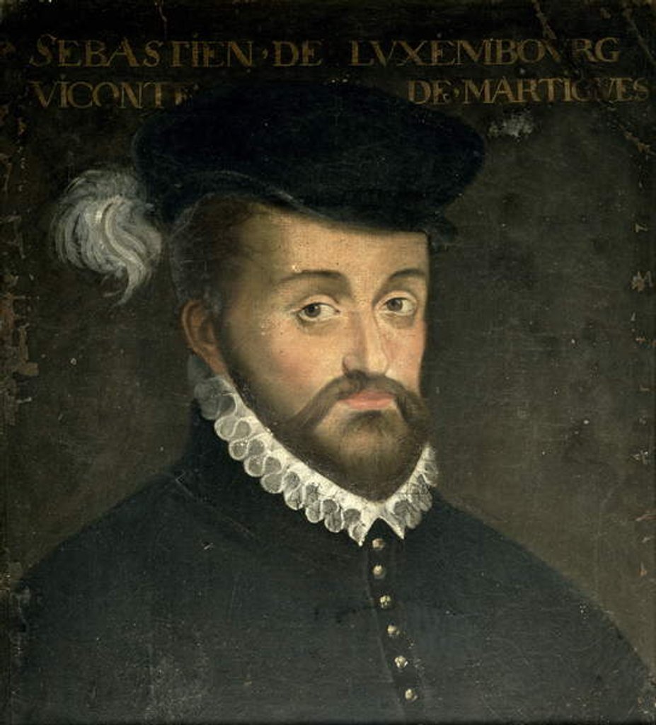 Detail of Sebastien of Luxemburg, Viscount of Martigues by French School