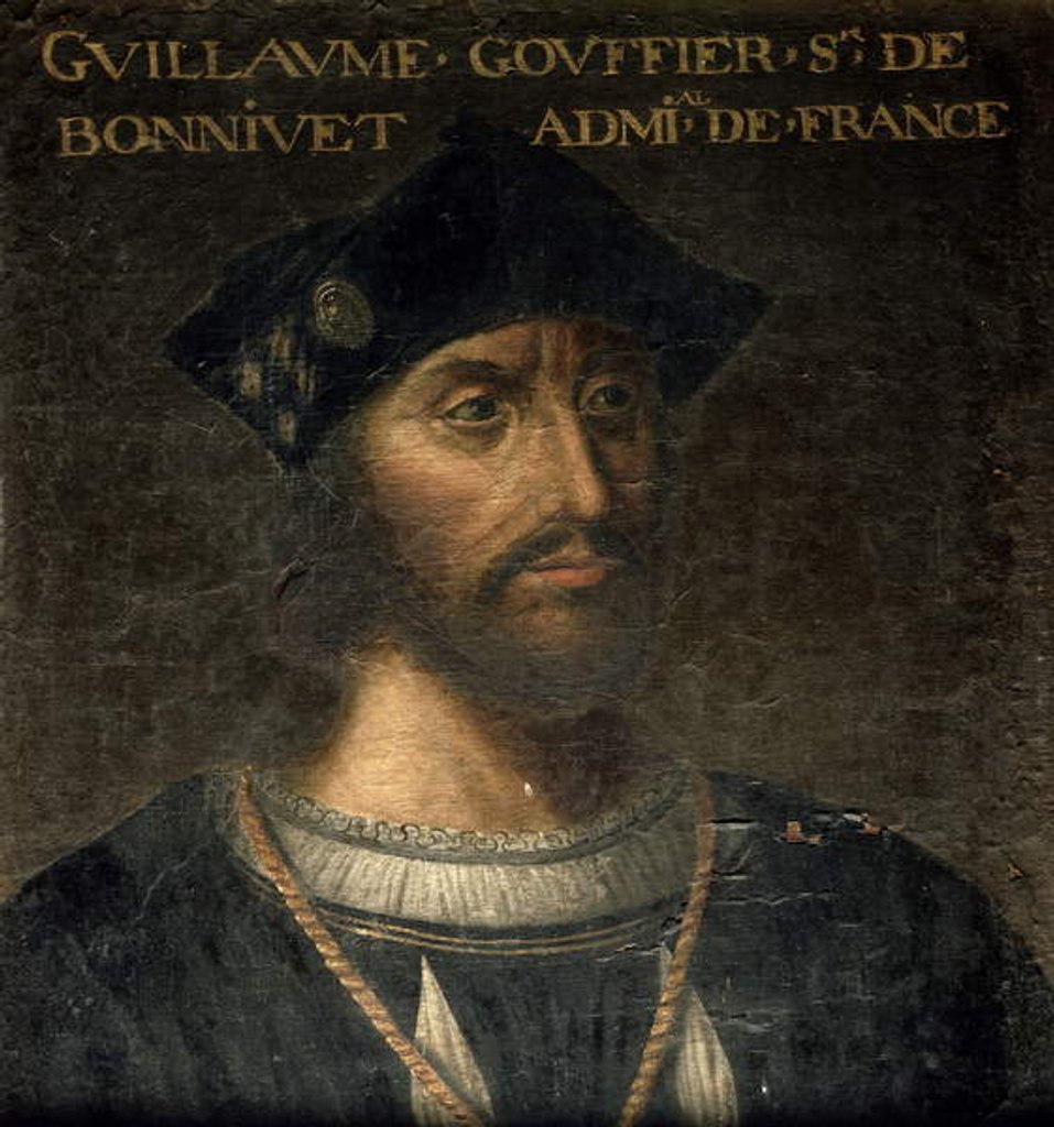 Detail of Guillaume Gouffier, Seigneur de Bonnivet by French School