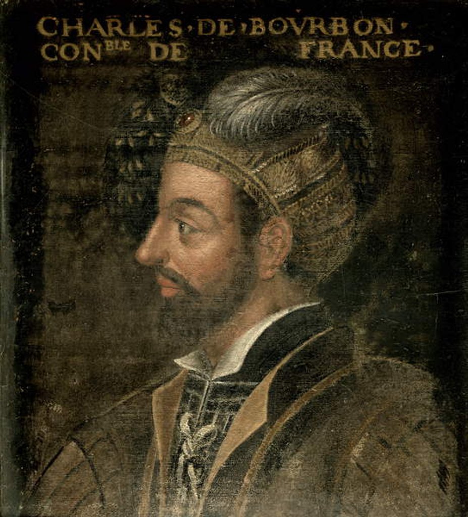 Detail of Charles de Bourbon by French School