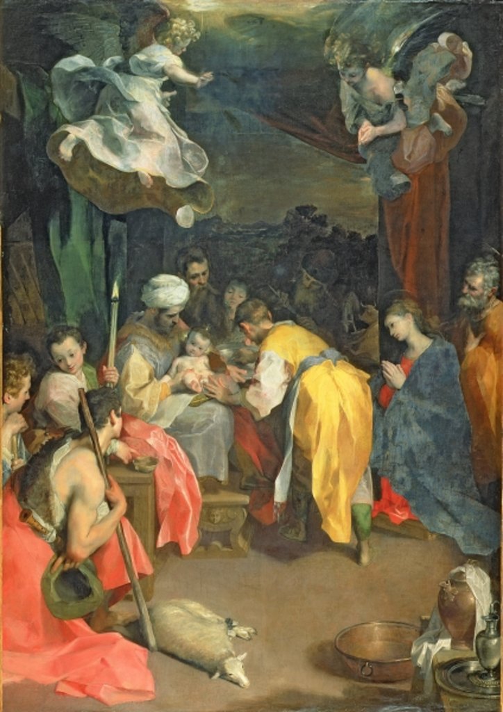 Detail of The Circumcision of Christ, 1590 by Federico Fiori Barocci or Baroccio