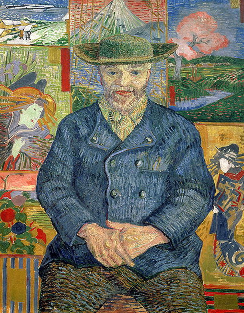 Detail of Père Tanguy, 1887-88 by Vincent van Gogh