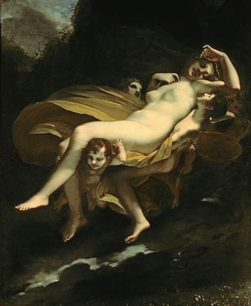 Detail of Psyche transported to Heaven by Pierre-Paul Prud'hon