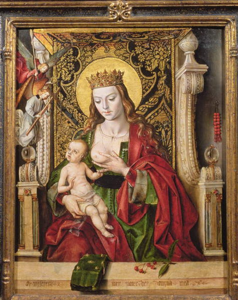 Detail of Virgin and Child by Alonso Berruguete