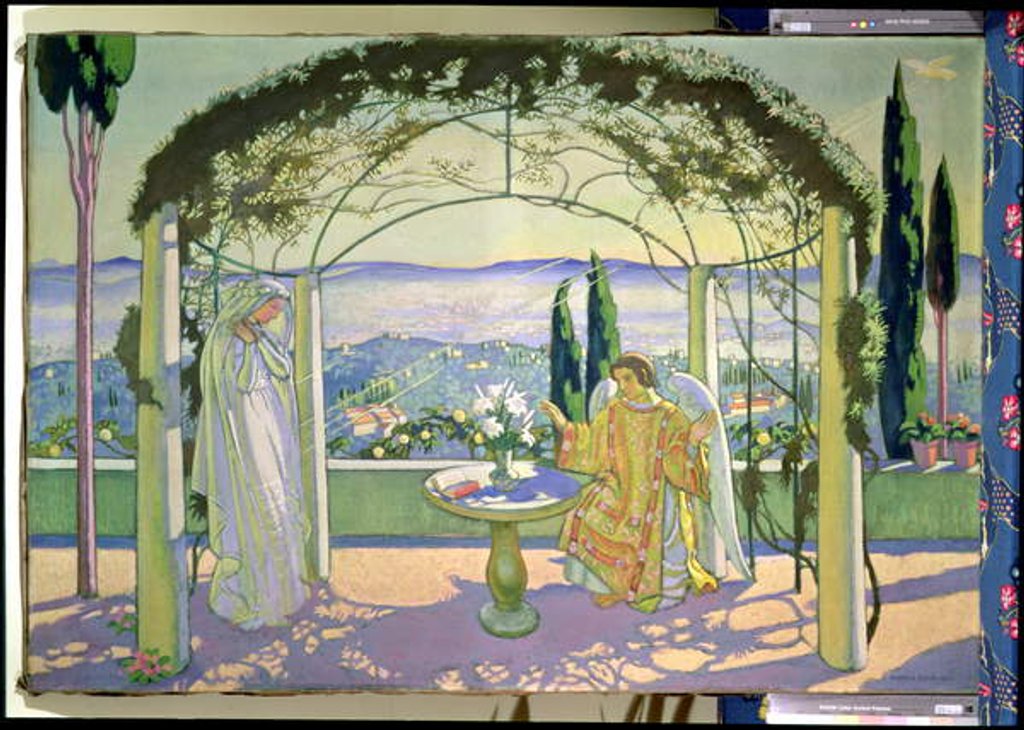 Detail of Annunciation at Fiesole, 1919 by Maurice Denis