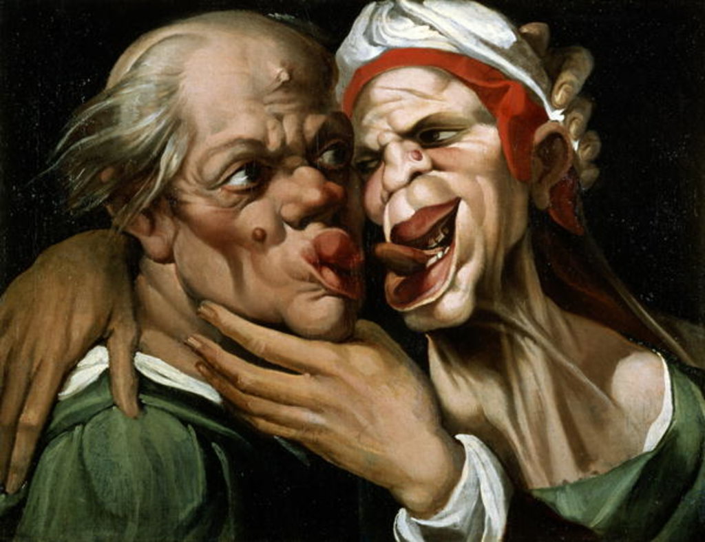 Detail of Caricature by Passarotti Passarotti