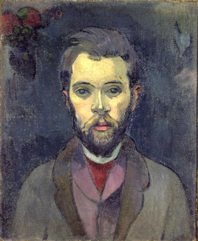 Detail of Portrait of William Molard, Swedish composer, c.1893-94 by Paul Gauguin