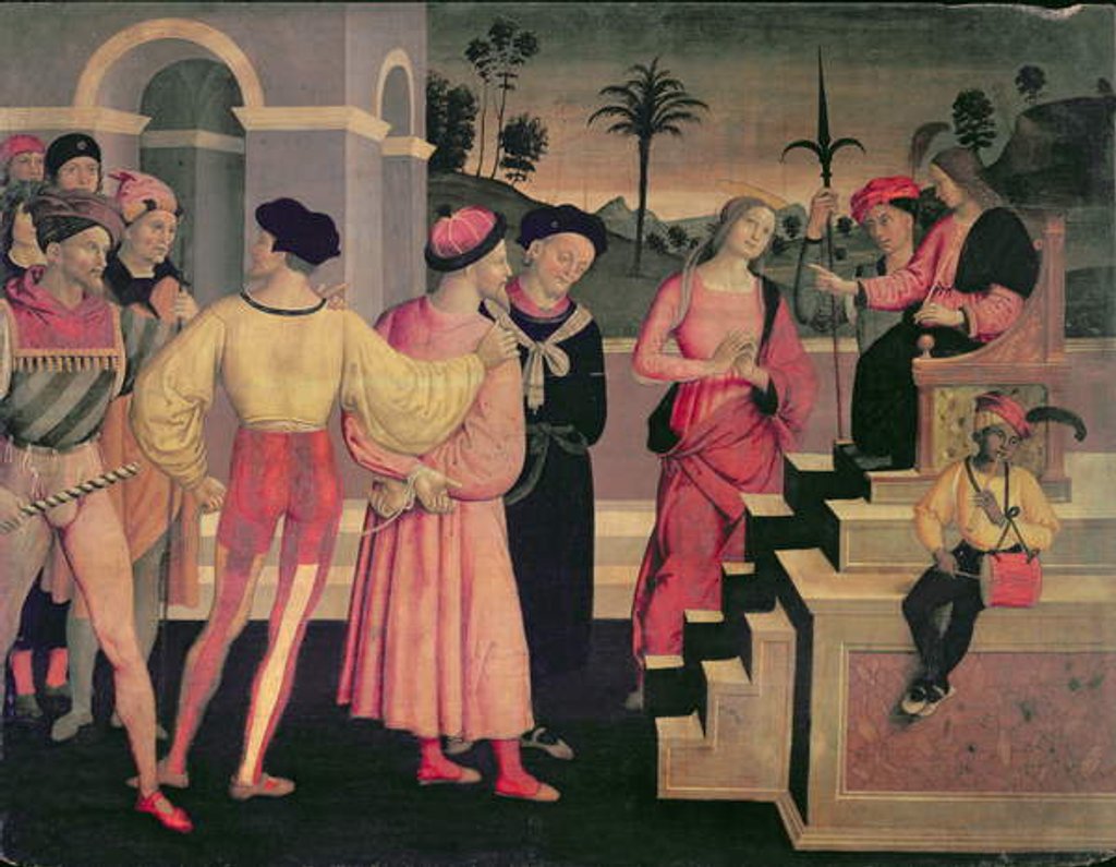 Detail of The Judgement of Daniel by Giacomo Pacchiarotti