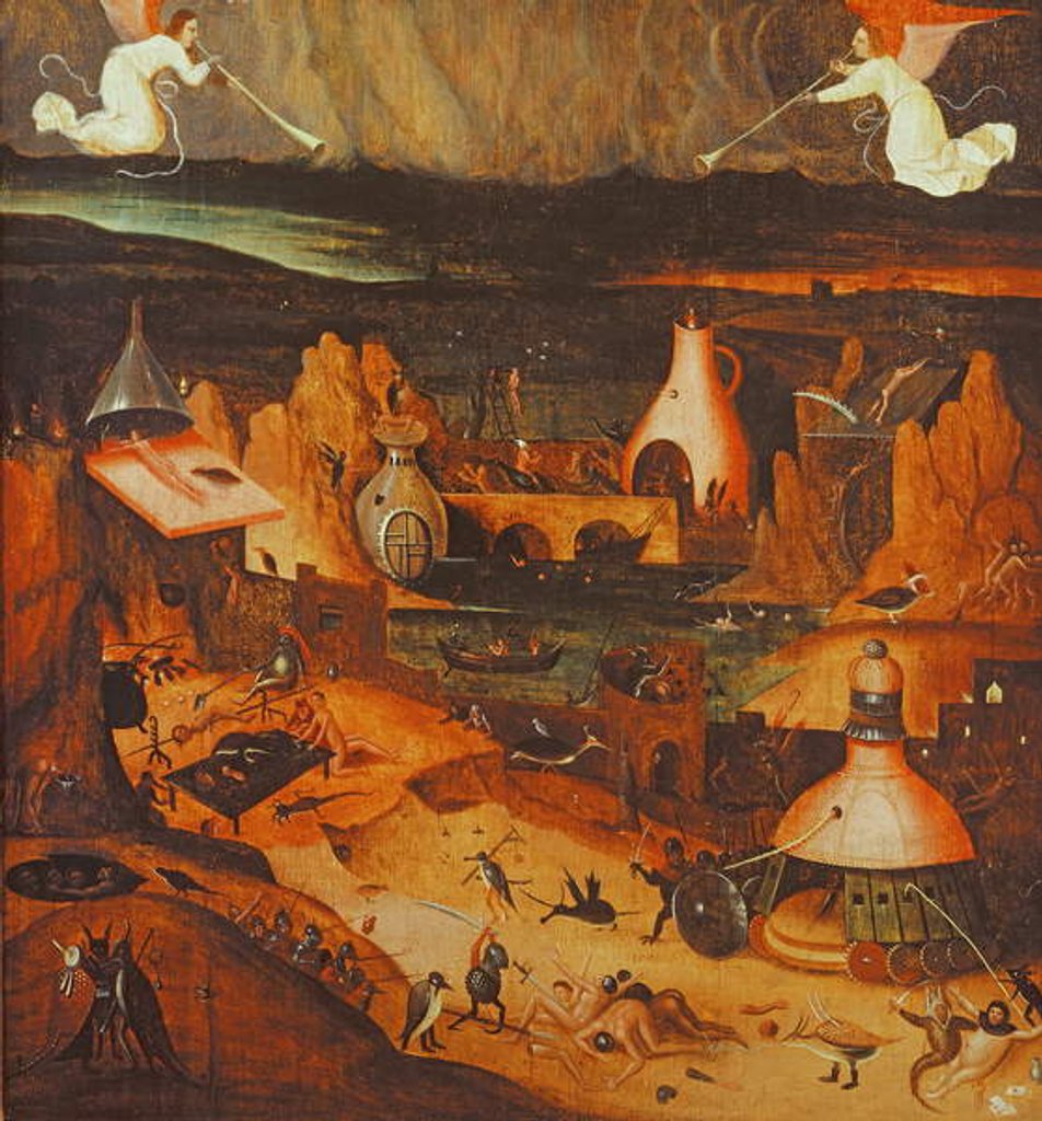Detail of Hell by Jan Mandyn