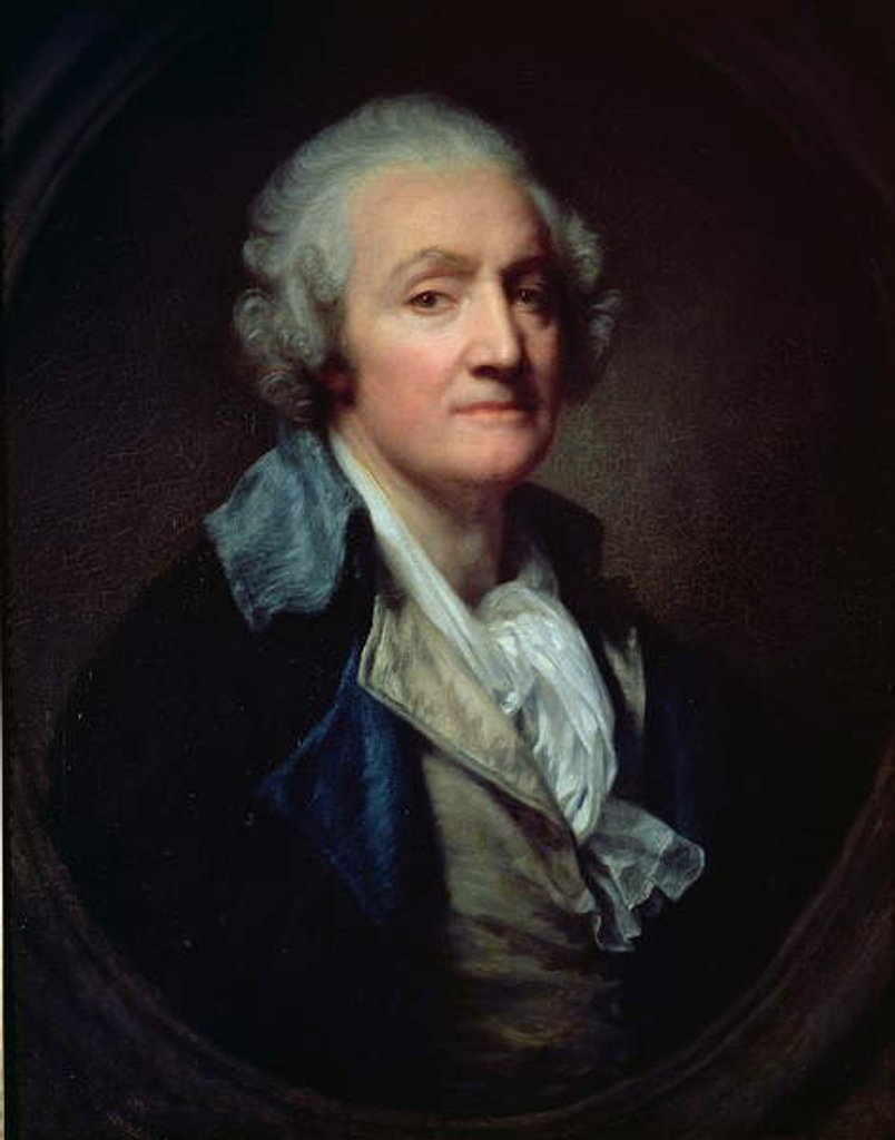 Detail of Self Portrait by Jean Baptiste Greuze