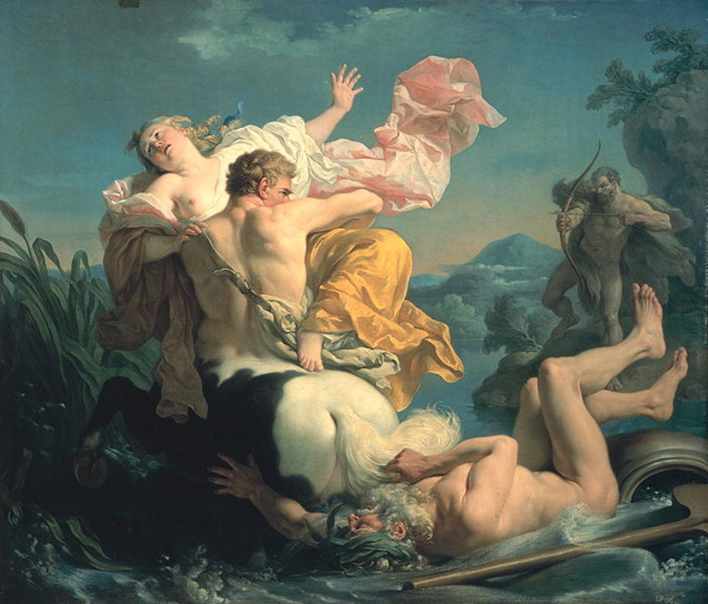 Detail of The Abduction of Deianeira by the Centaur Nessus, 1755 by Louis Jean Francois I Lagrenee