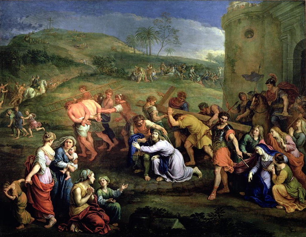 Detail of Christ Carrying the Cross, 1684 by Pierre Mignard