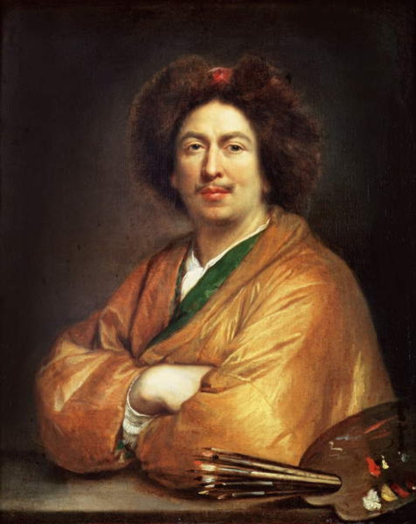 Detail of Self Portrait by Pierre Mignard