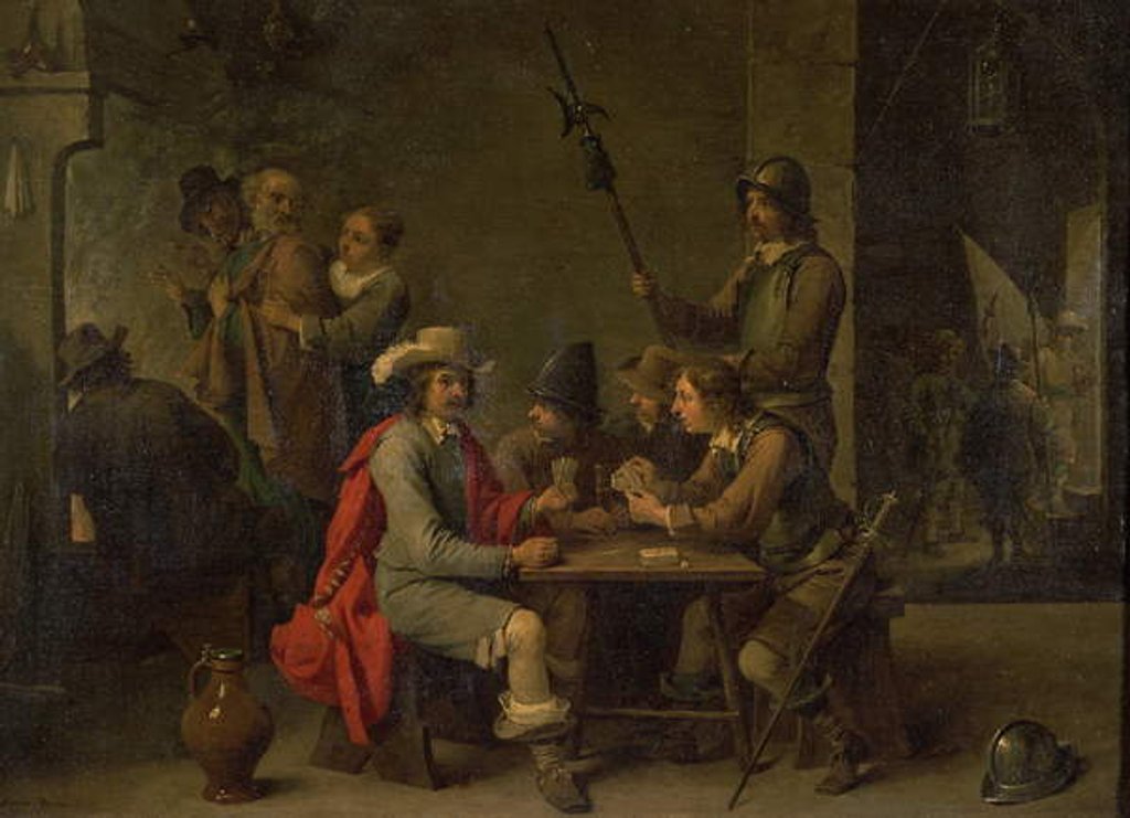 Detail of The Denial of St. Peter, 1646 by David the Younger Teniers