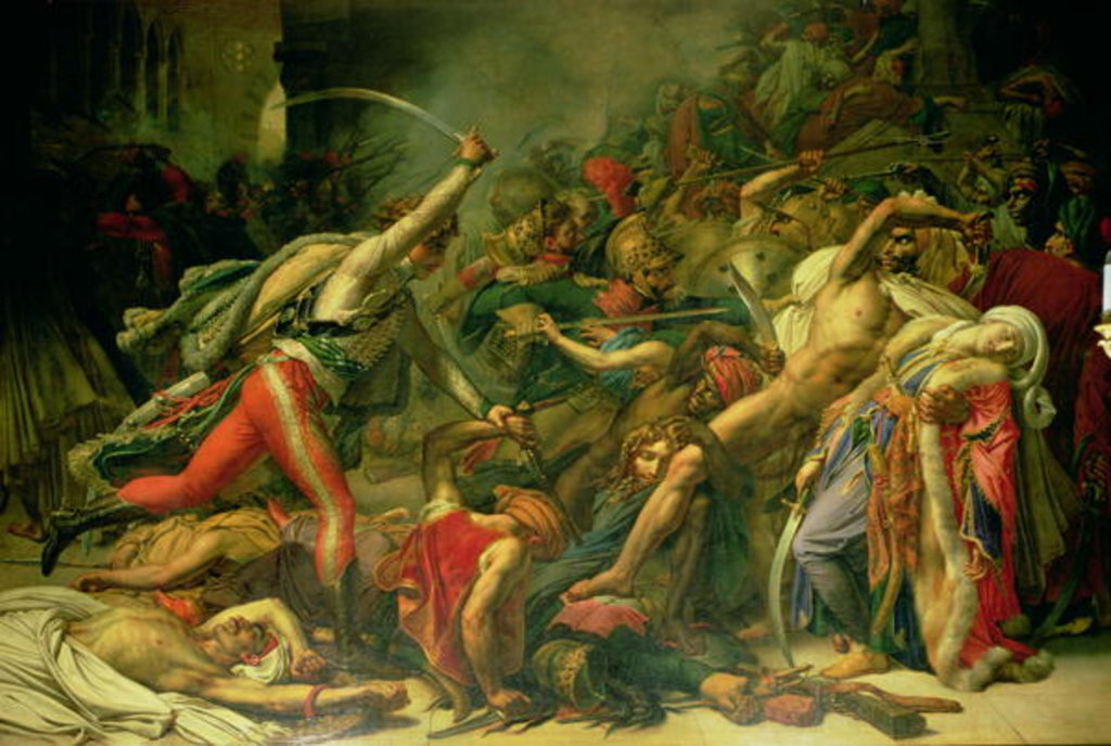 Detail of The Revolt at Cairo, 21st October 1798, 1810 by Anne Louis Girodet de Roucy-Trioson