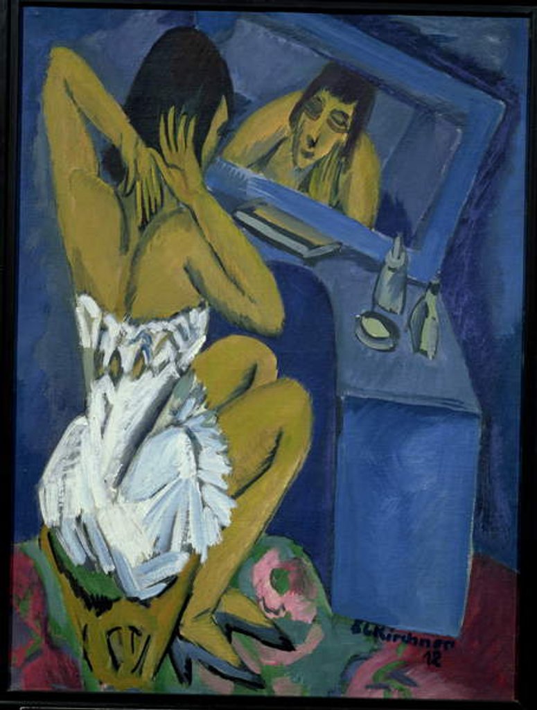 Detail of Woman before the Mirror, 1912 by Ernst Ludwig Kirchner