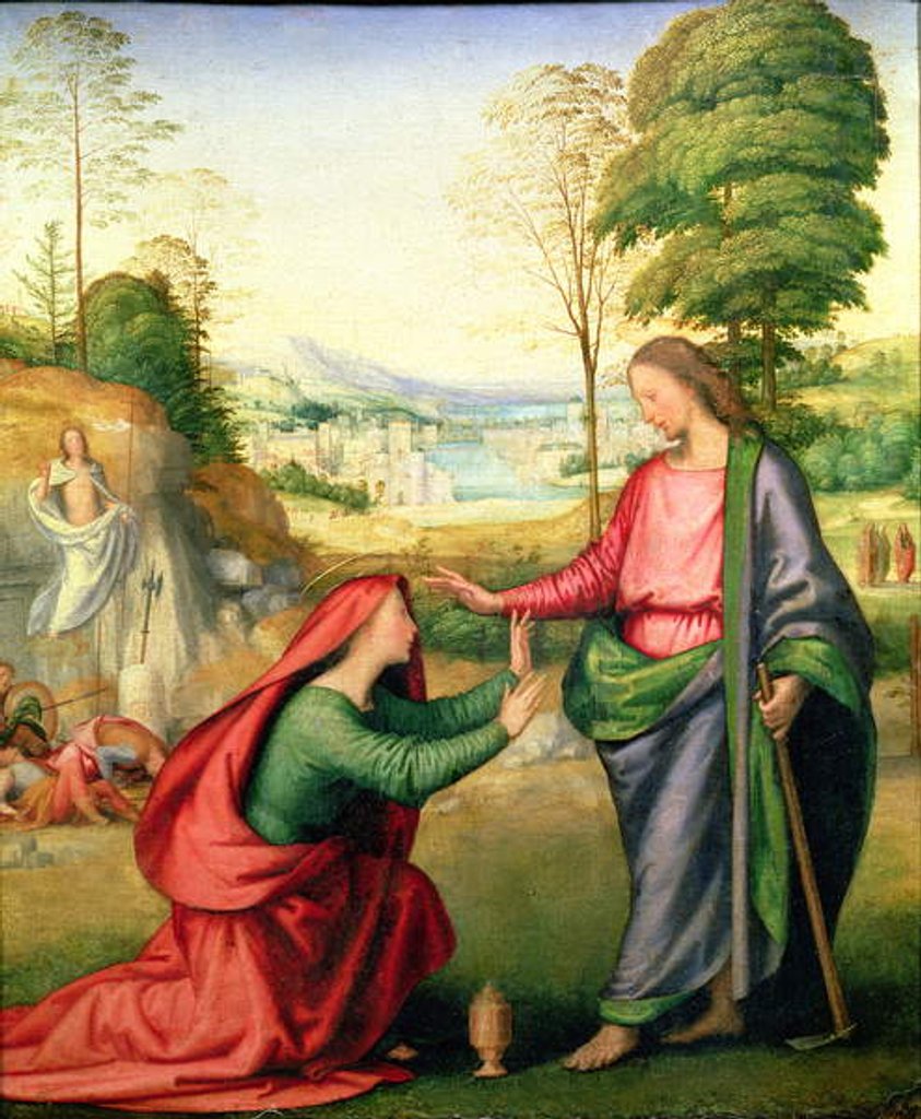 Detail of Noli me Tangere, c.1508 by Fra Bartolomeo