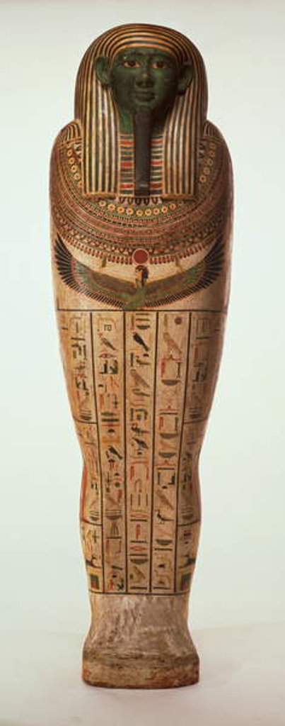 Detail of The sarcophagus of Psamtik I Late Period by Egyptian 26th Dynasty