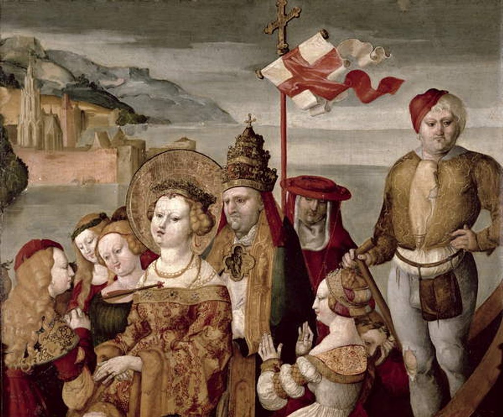 Detail of The Legend of St. Ursula, c.1530 by Master of the Thalheimer Altarpiece