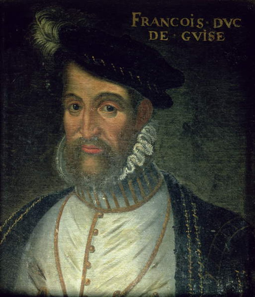 Detail of Portrait of Francois, 2nd Duke Guise French soldier and statesman by Jean Monier or Mosnier