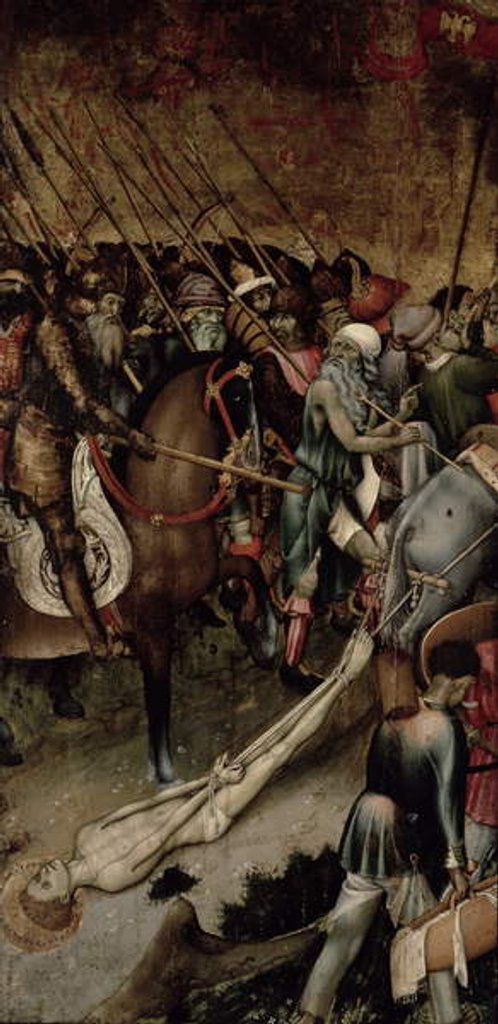 Detail of The Martyrdom of St. George, c.1435 by Bernardo Martorell