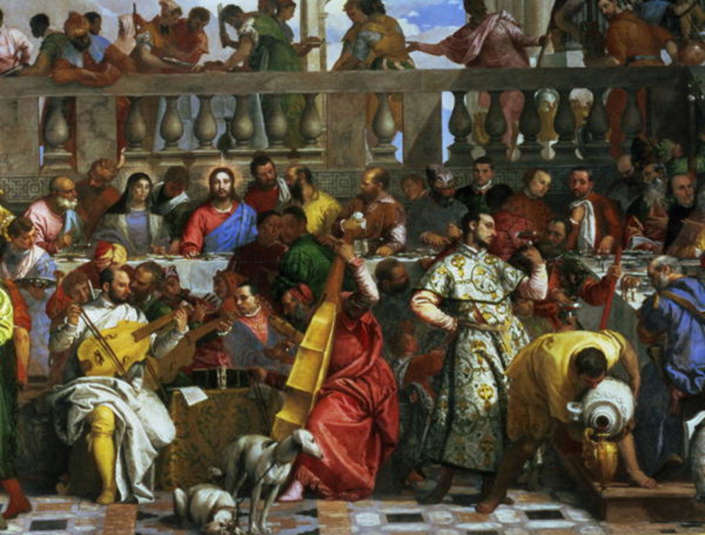 Detail of The Marriage Feast at Cana by Veronese