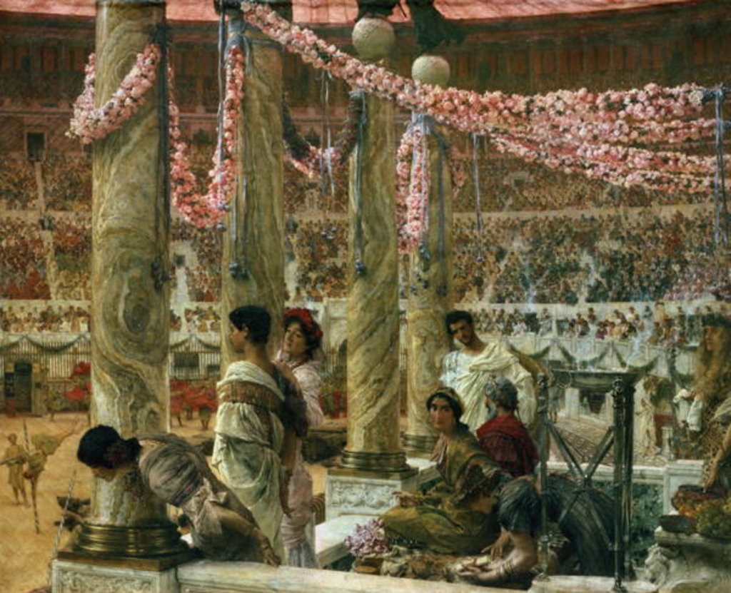 Detail of Caracalla and Geta, 1907 by Lawrence Alma-Tadema