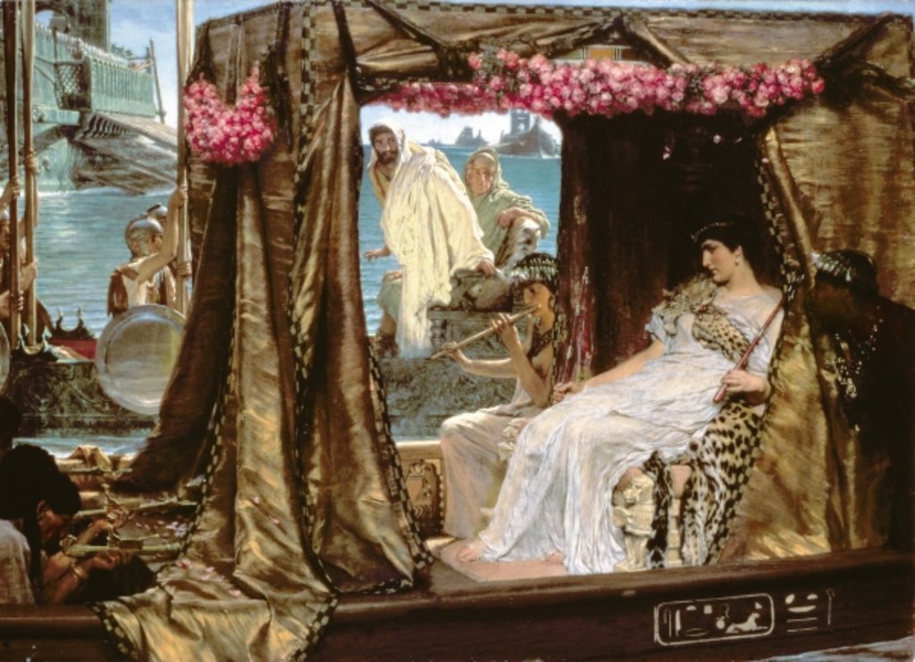 Detail of The Meeting of Antony and Cleopatra, 1885 by Lawrence Alma-Tadema