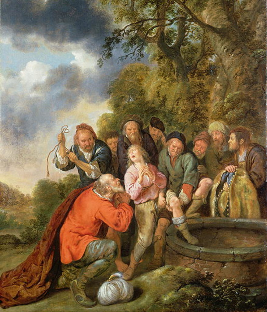 Detail of Joseph Being Cast into the Well by his Brothers by Jan Miense Molenaer