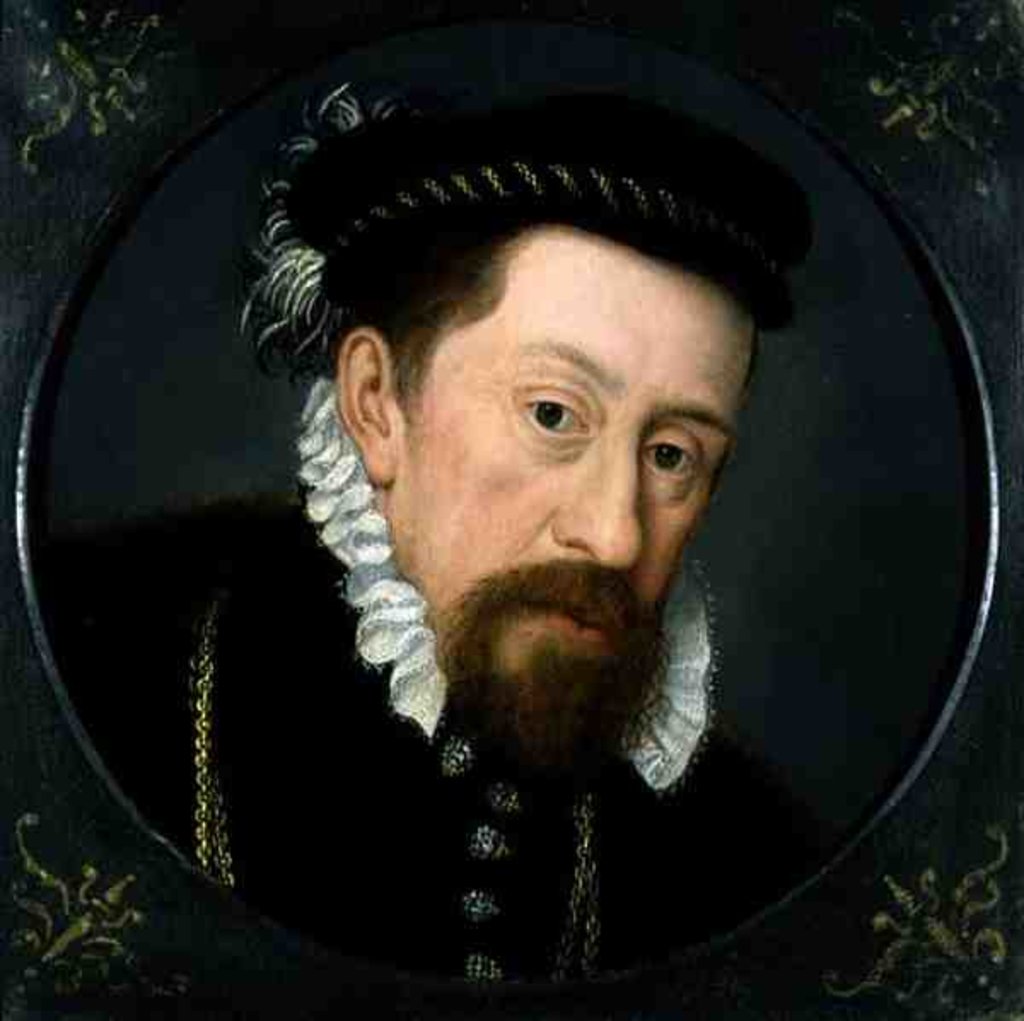 Detail of Portrait of The Duke of Montmorency by Francois Clouet