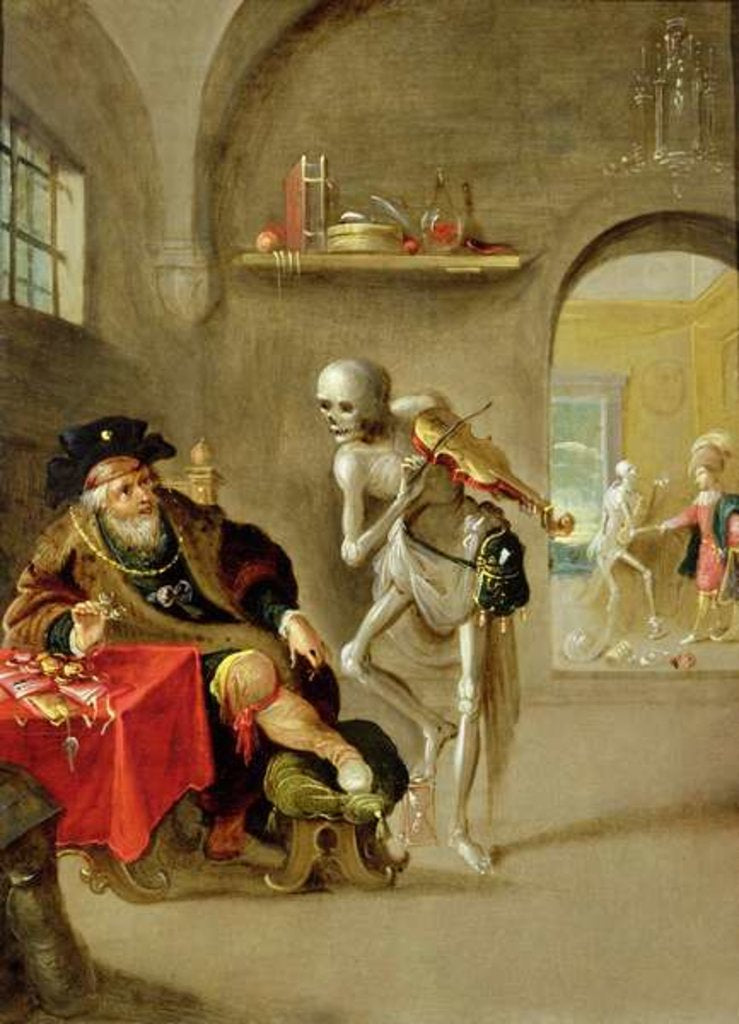 Detail of The Dance of Death by Frans II the Younger Francken